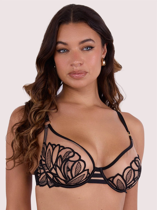 Бюстгальтер с мягкой чашкой Playful Promises Lilith (Black)