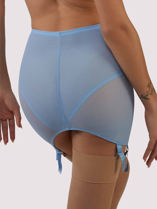 Пояс для чулок Bettie Page Dorothy Baby Diamanté (Blue)