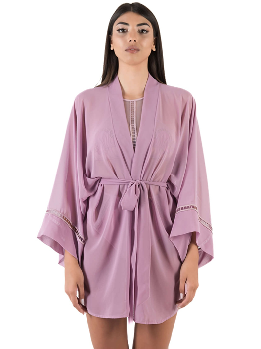 Туника пляжная District Macrame (Лиловый)