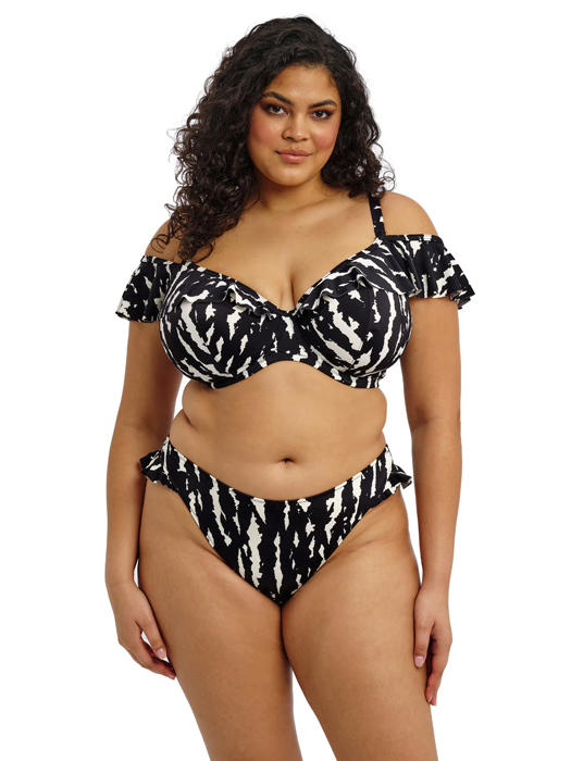 Верх купальника Elomi Echo Shell Uw Plunge Bikini Top (Black)