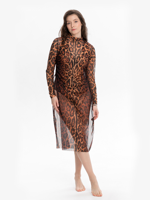 Платье Туника Rodasoleil "Леопард 25"