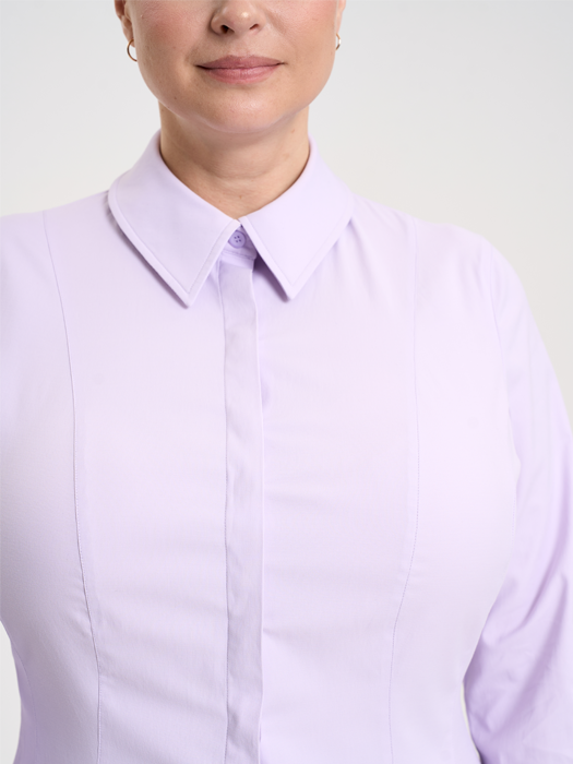 Рубашка классическая (Сиреневый)