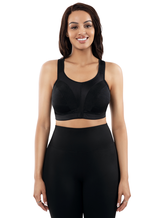 Спортивный бюстгальтер без косточек Parfait Active (Black)