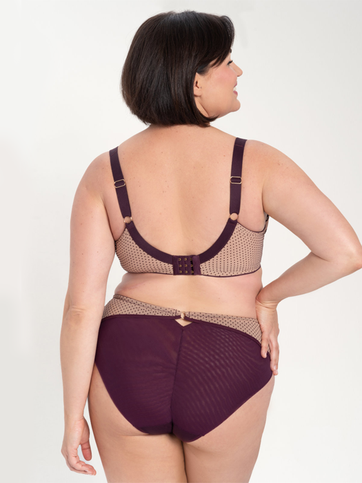 Бюстгальтер с мягкой чашкой Samanta Silvia A910 (Aubergine)