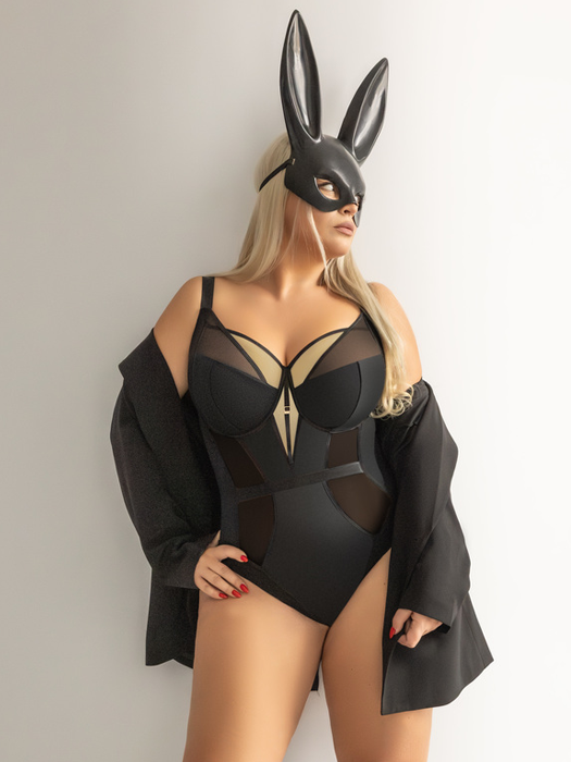 Боди Kris Line Simple Soft Full Cup (Black)