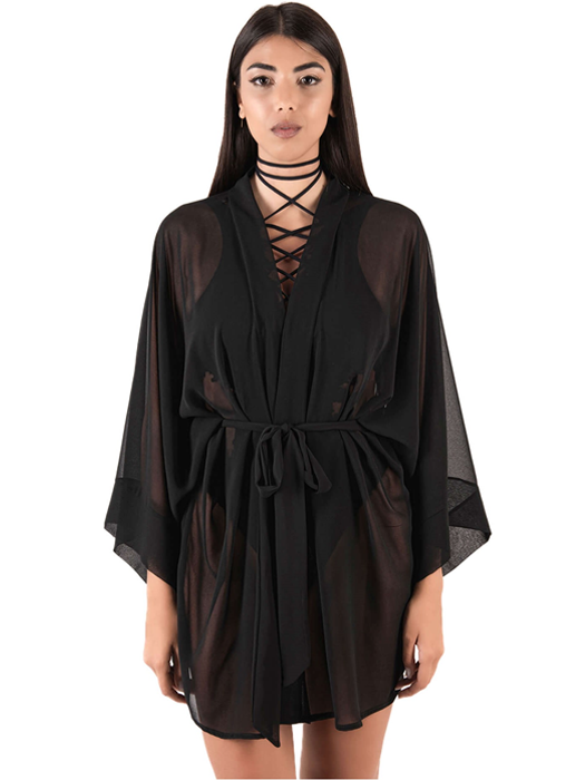 Туника пляжная District (Черный)