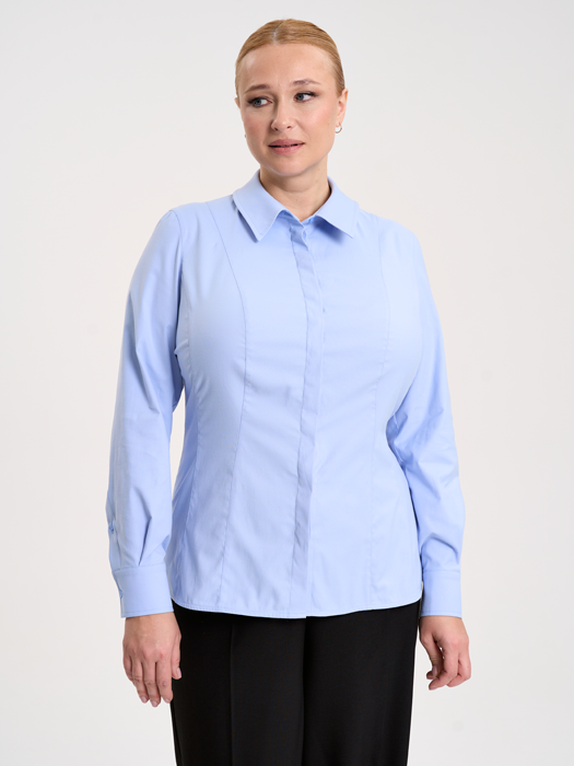 Рубашка классическая (Голубой)