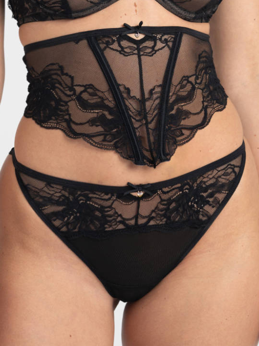 Корсетный пояс Samanta Mystery G50 (Black)