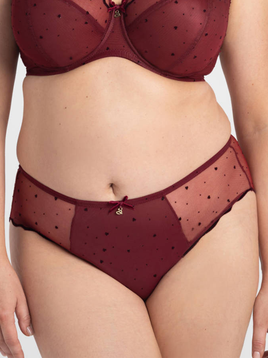 Трусы слипы Samanta Melania B400 (Burgundy)