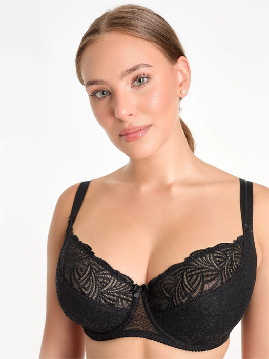 Бюстгальтер Ewa Bien Rina B150 Semi Soft (Black)