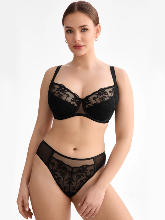 Бюстгальтер Ewa Bien Fiora B150 Semi Soft (Black)