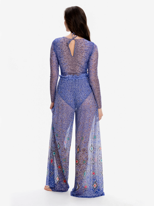 Брюки Rodasoleil "Крокодил Лиловый"