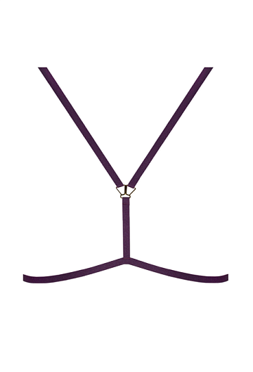 Портупея Samanta Harness Silvia V100 (Aubergine)