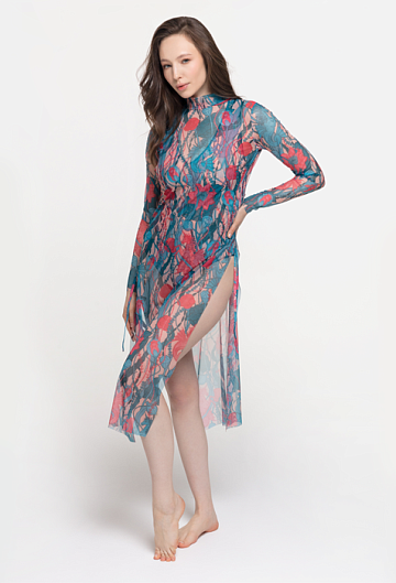 Платье Туника Rodasoleil "Морские единороги"