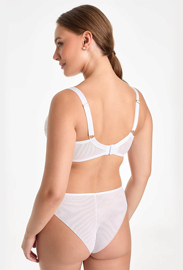 Трусы бразильяно Ewa Bien Fiora C322 (White)