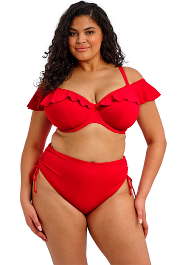 Верх купальника Elomi Plain Sailing Bardot Bikini Top (Lava)