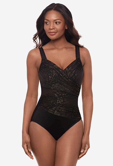 Слитный купальник Miraclesuit Madero in Brillante (Black)