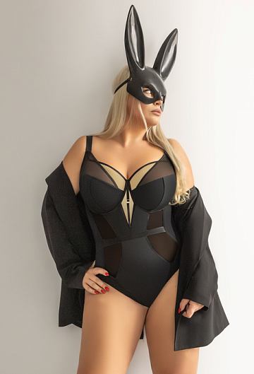 Боди Kris Line Simple Soft Full Cup (Black)