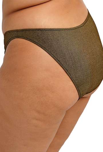 Низ купальника Elomi Sunset Shimmer High Leg Bikini Brief (Gold Rush)