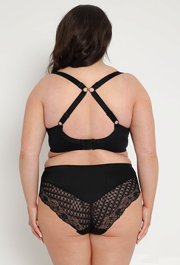 Бюстгальтер с мягкой чашкой Samanta Rosalia A911 (Black)