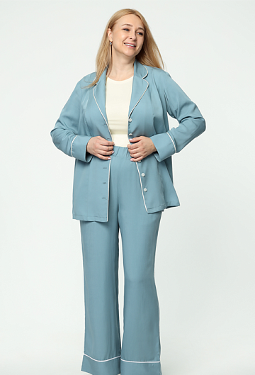 Брюки домашние (Морская волна)