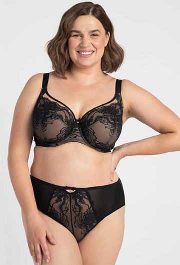 Бюстгальтер с мягкой чашкой Samanta Mystery A910 (Black)