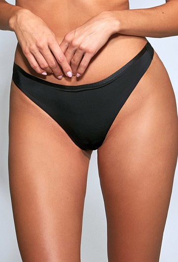 Трусы стринги Kris Line Fortuna Light (Black)