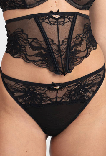 Корсетный пояс Samanta Mystery G50 (Black)