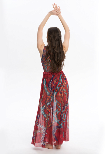 Юбка Rodasoleil "Змеи Мозаика"