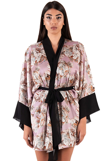 Туника пляжная District Fantasia (Цветочный)