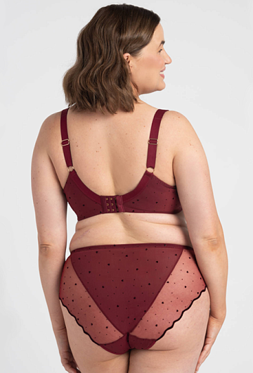 Трусы слипы Samanta Melania B400 (Burgundy)