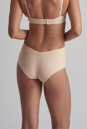 Трусы BYE BRA Low Back Mid Waist Brief (Beige)