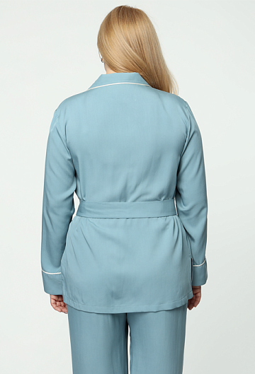 Рубашка домашняя (Морская волна)