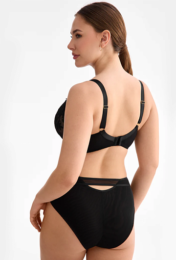 Трусы высокие Ewa Bien Fiora C125 (Black)