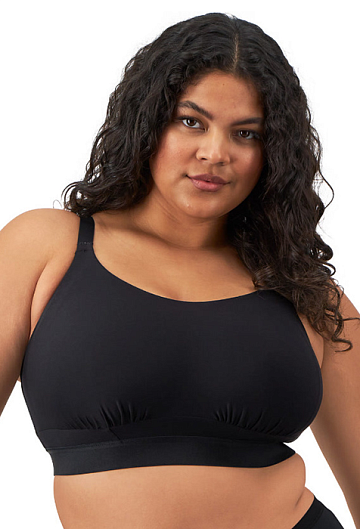 Бралетт без косточек Elomi Downtime Bralette (Black)