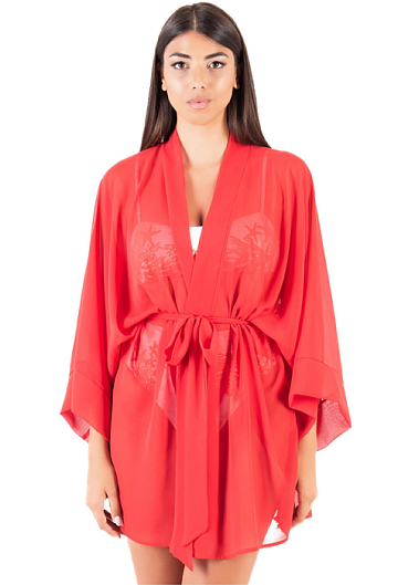 Туника пляжная District (Красный)