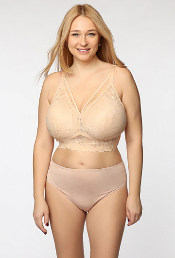 Бюстгальтер без косточек Parfait Mia Lace (Bare)