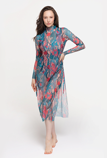 Платье Туника Rodasoleil "Морские единороги"